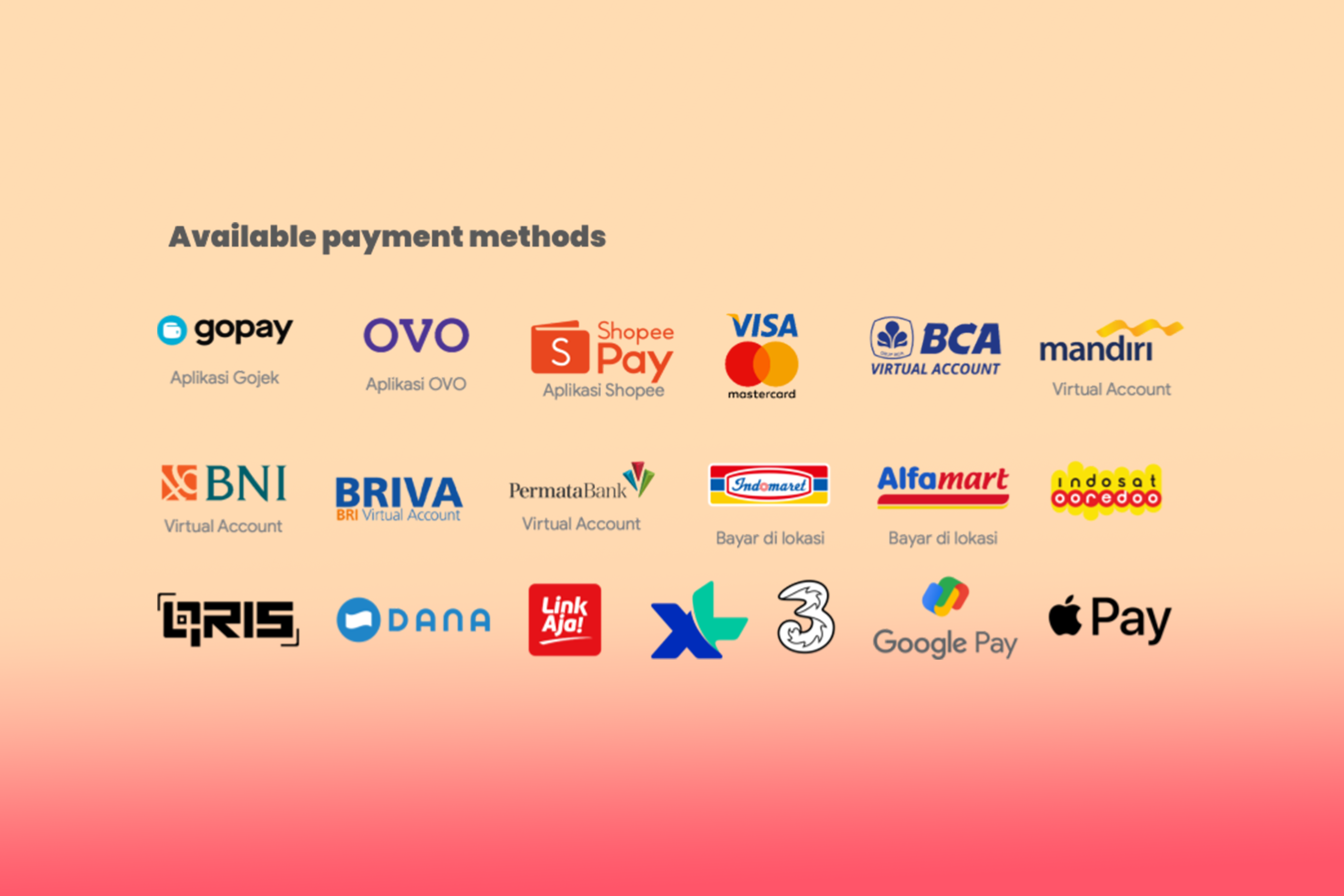 Di platform KaryaKarsa terdapat berbagai metode pembayaran. Setiap pengguna semakin dipermudah untuk melakukan transaksi.